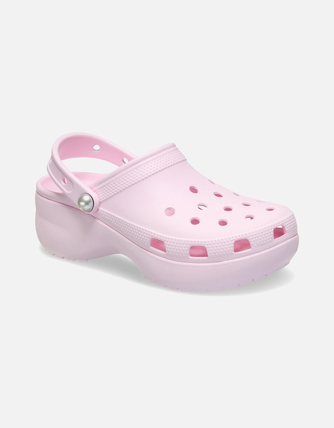 Classic Platform Thermoplastic Women's Pink Milk Clogs, 8 of 7