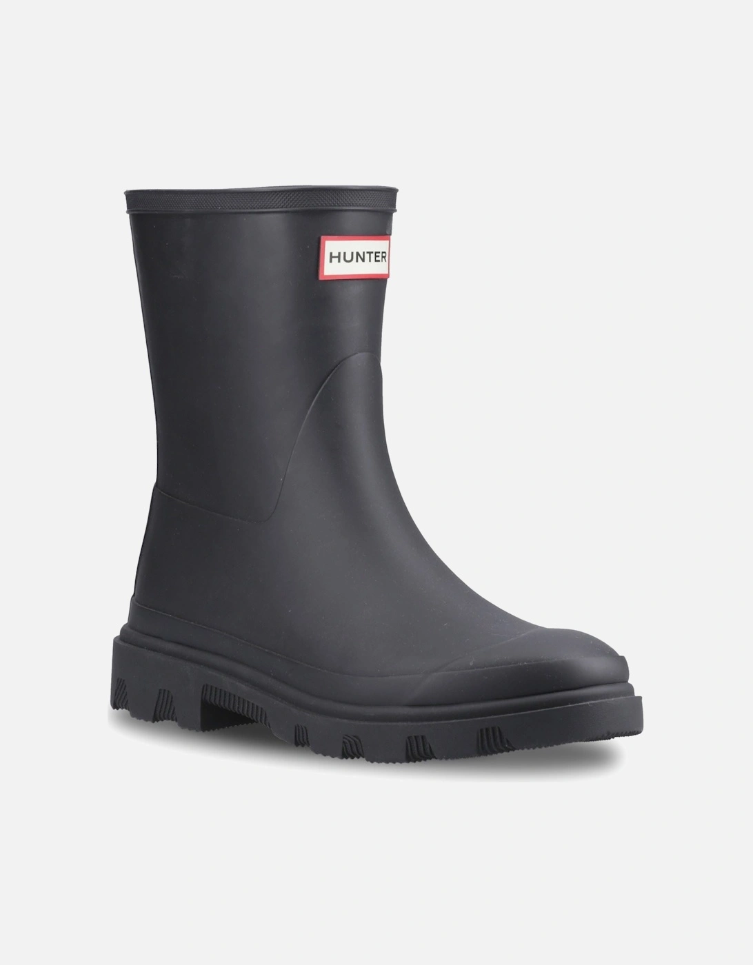 Downpour Short Boot Rubber Men's Navy Wellington Boots, 7 of 6