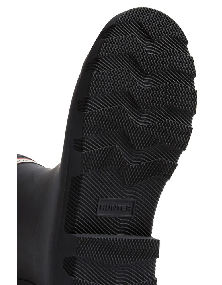 Downpour Short Boot Rubber Men's Black Wellington Boots