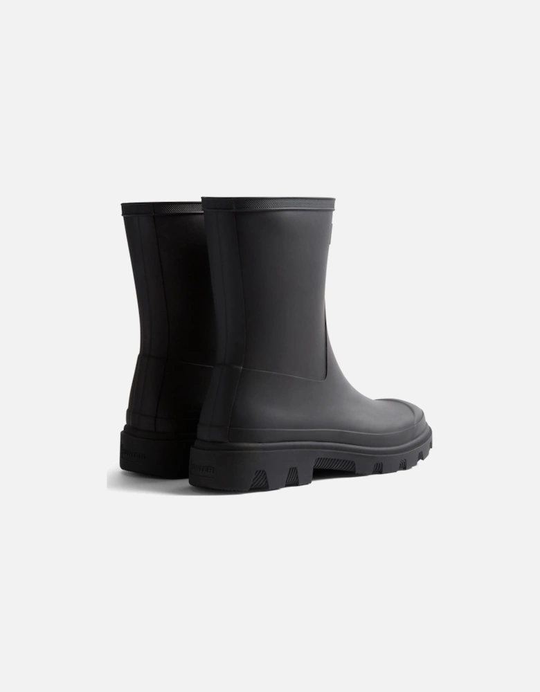 Downpour Short Boot Rubber Men's Black Wellington Boots