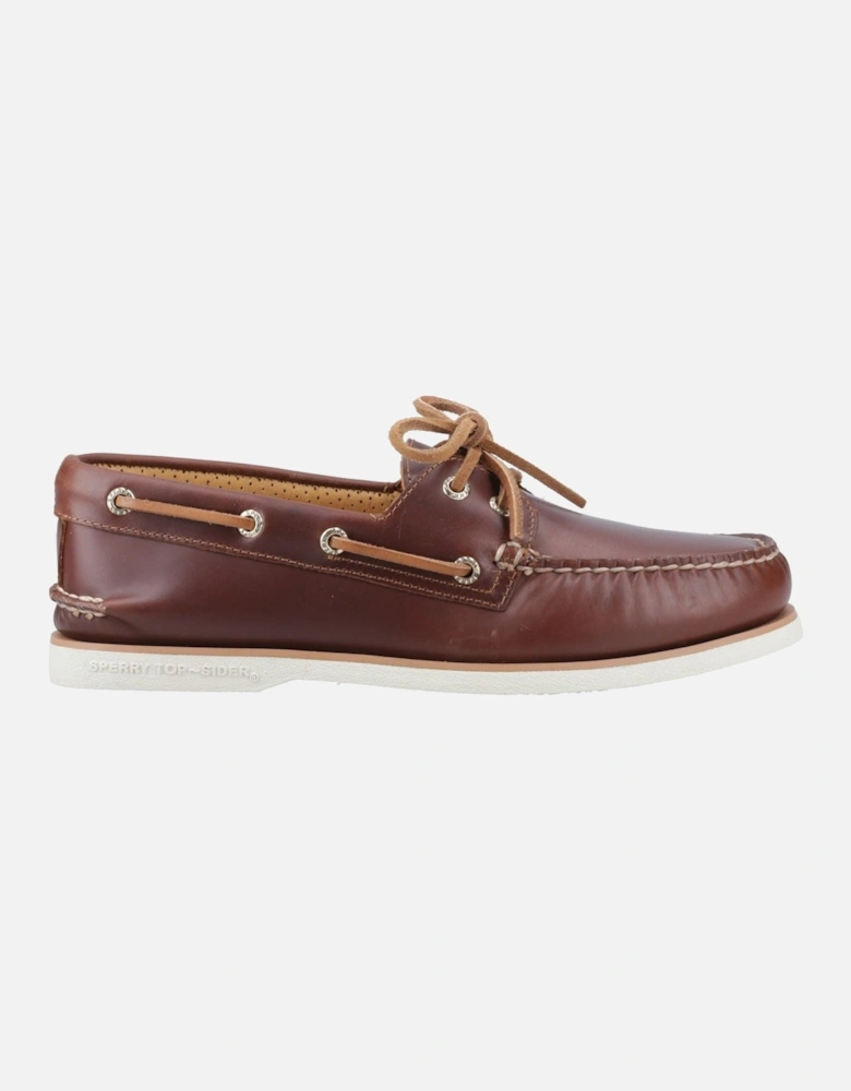 Sperry Authentic Gold Cup Leather Men's Tan Boat Shoes
