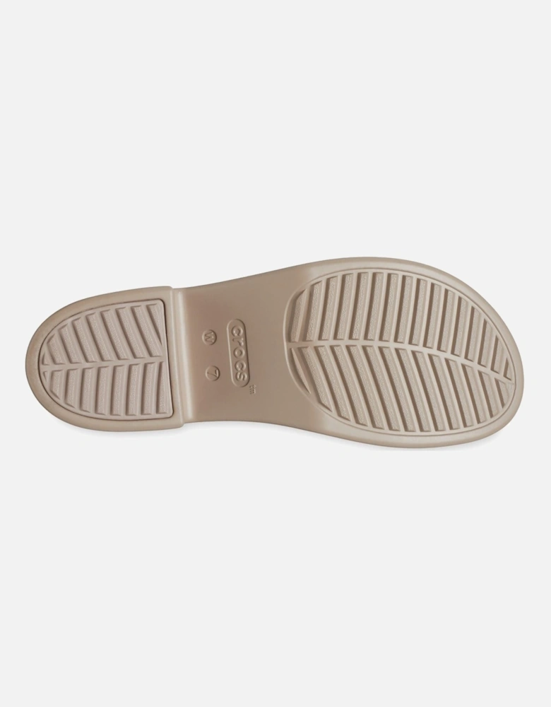 Brooklyn Slide Heel Women's Taupe Sandals