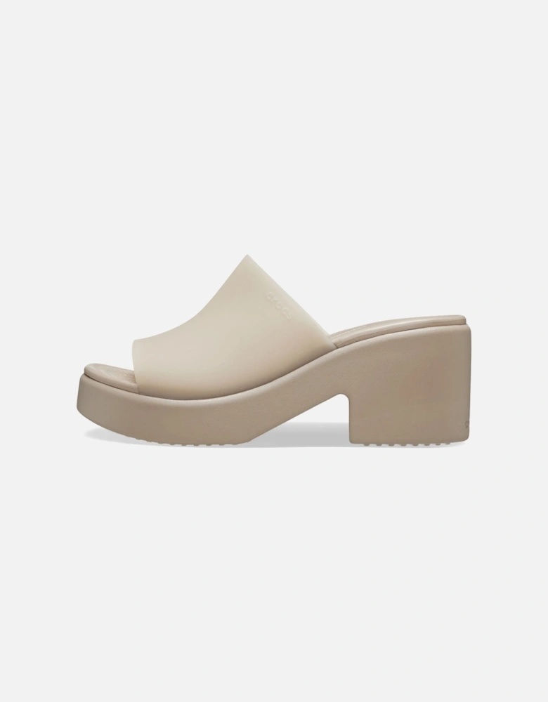 Brooklyn Slide Heel Women's Taupe Sandals