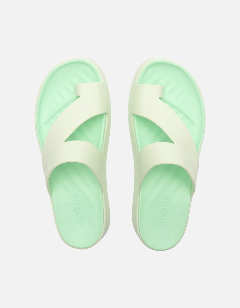 Getaway Platform Thermoplastic Women's Jade Tint Sandals