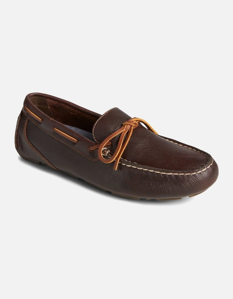 Sperry Driver 1 Eye Leather Men's Amaretto Loafers