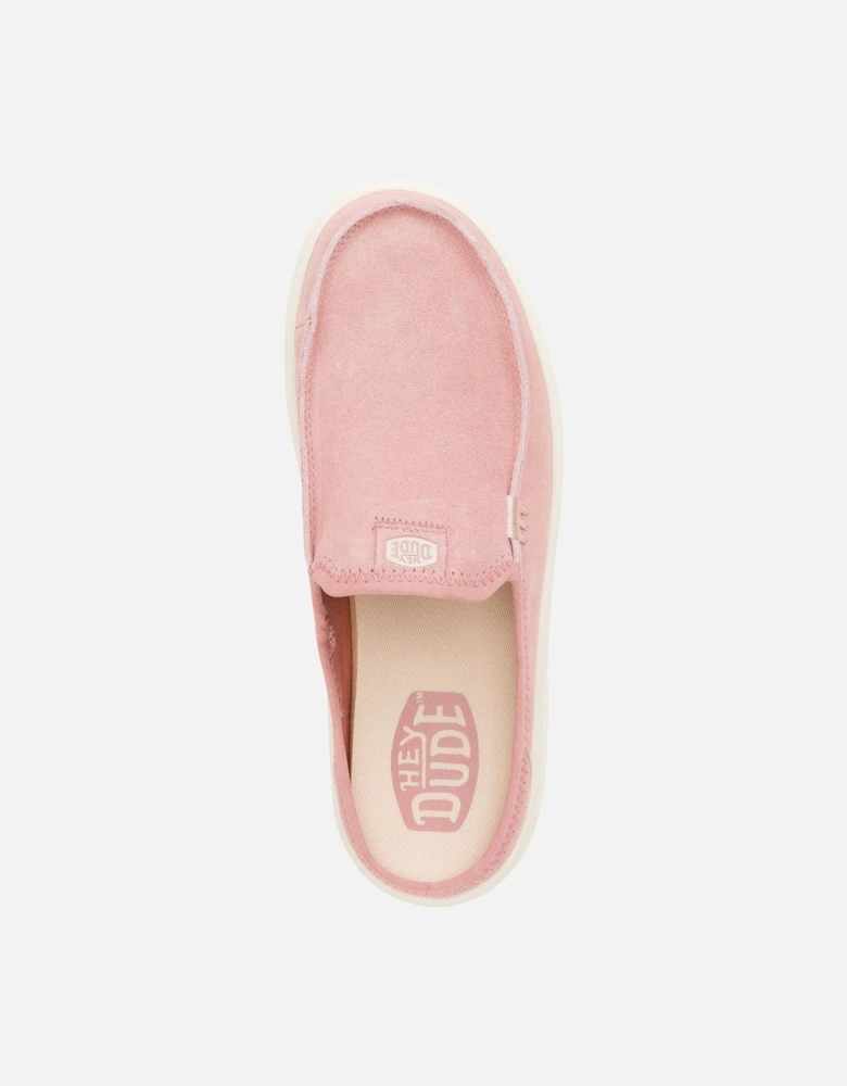 HEYDUDE Austin Lift Classic Leather Women's Rosette Mules