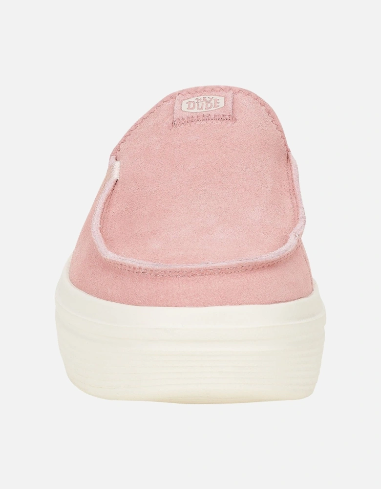 HEYDUDE Austin Lift Classic Leather Women's Rosette Mules