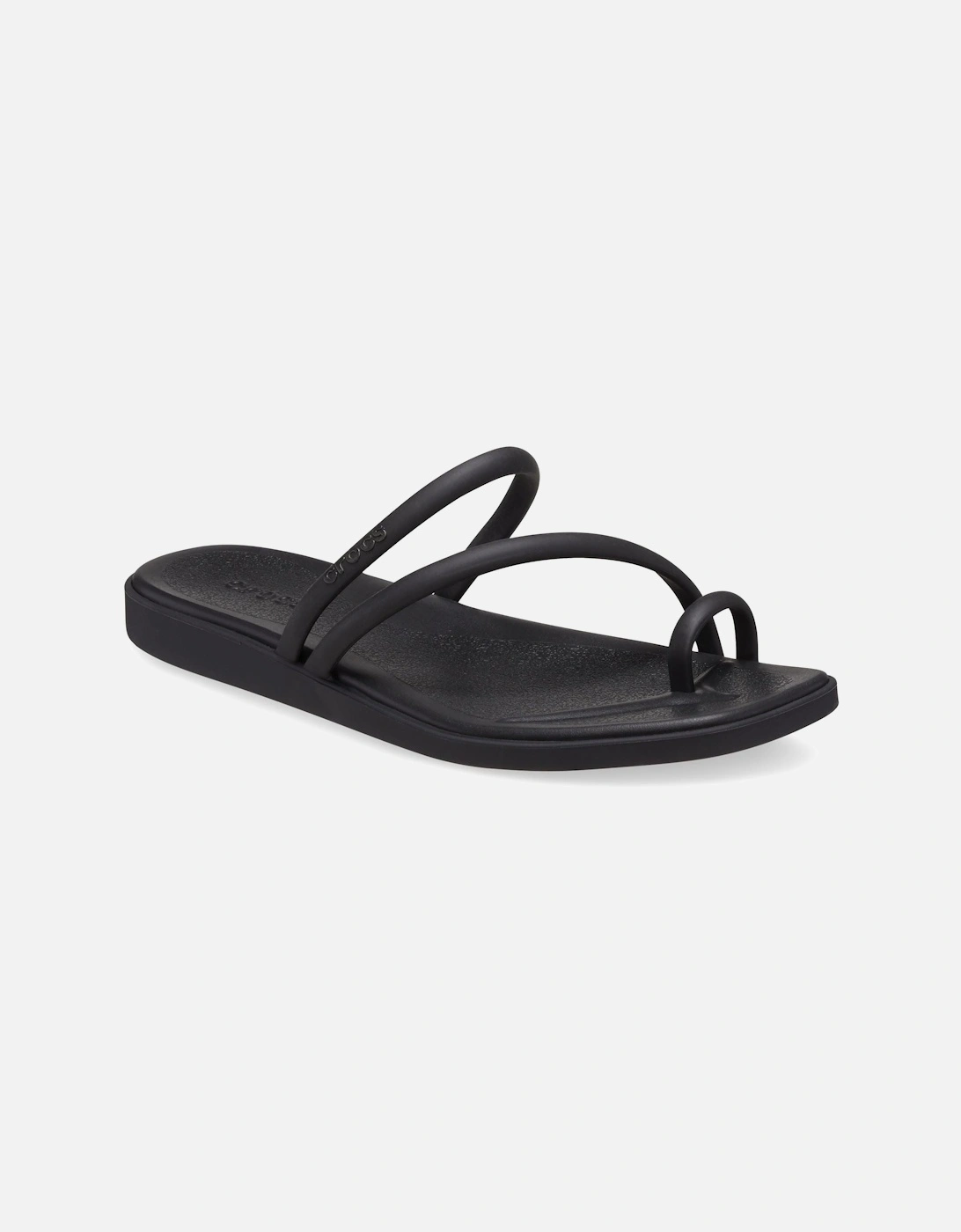 Miami Toe Loop Sandal Women's Black Sandals, 8 of 7