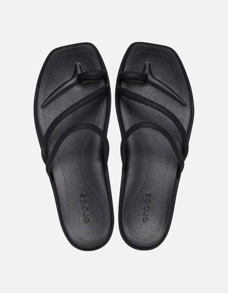 Miami Toe Loop Sandal Women's Black Sandals