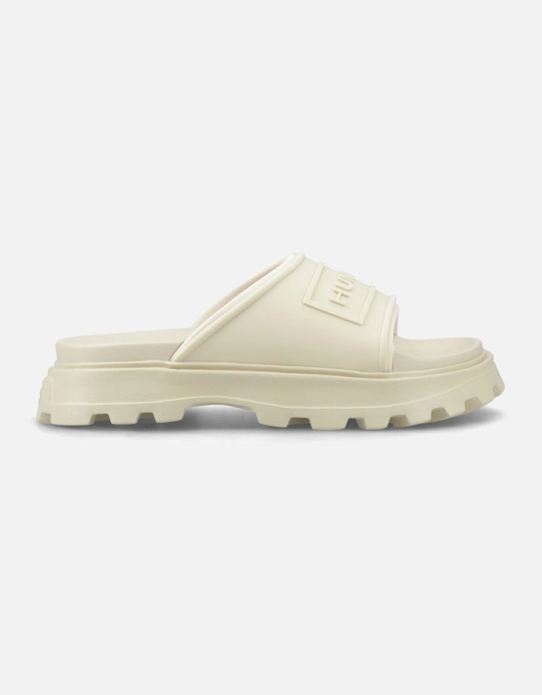 Moulded Stacked Slider Polyester Women's Gravel Slides