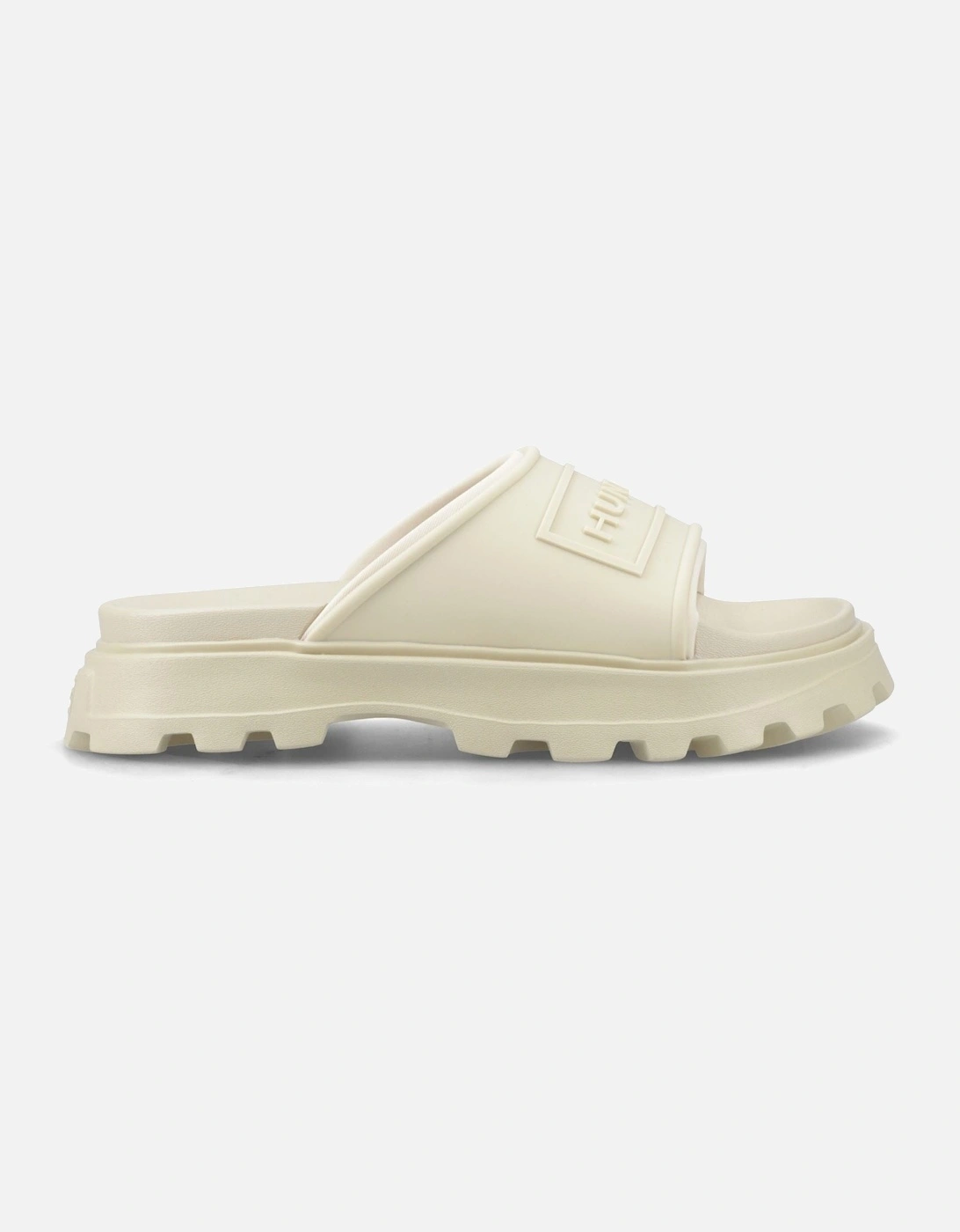 Moulded Stacked Slider Polyester Women's Gravel Slides