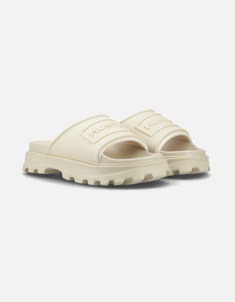 Moulded Stacked Slider Polyester Women's Gravel Slides