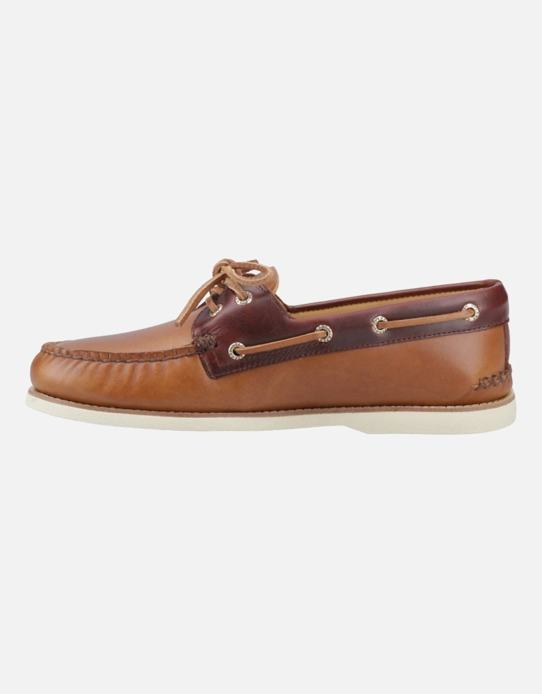 Sperry Authentic Gold Cup Leather Men's Tan/Brown Boat Shoes