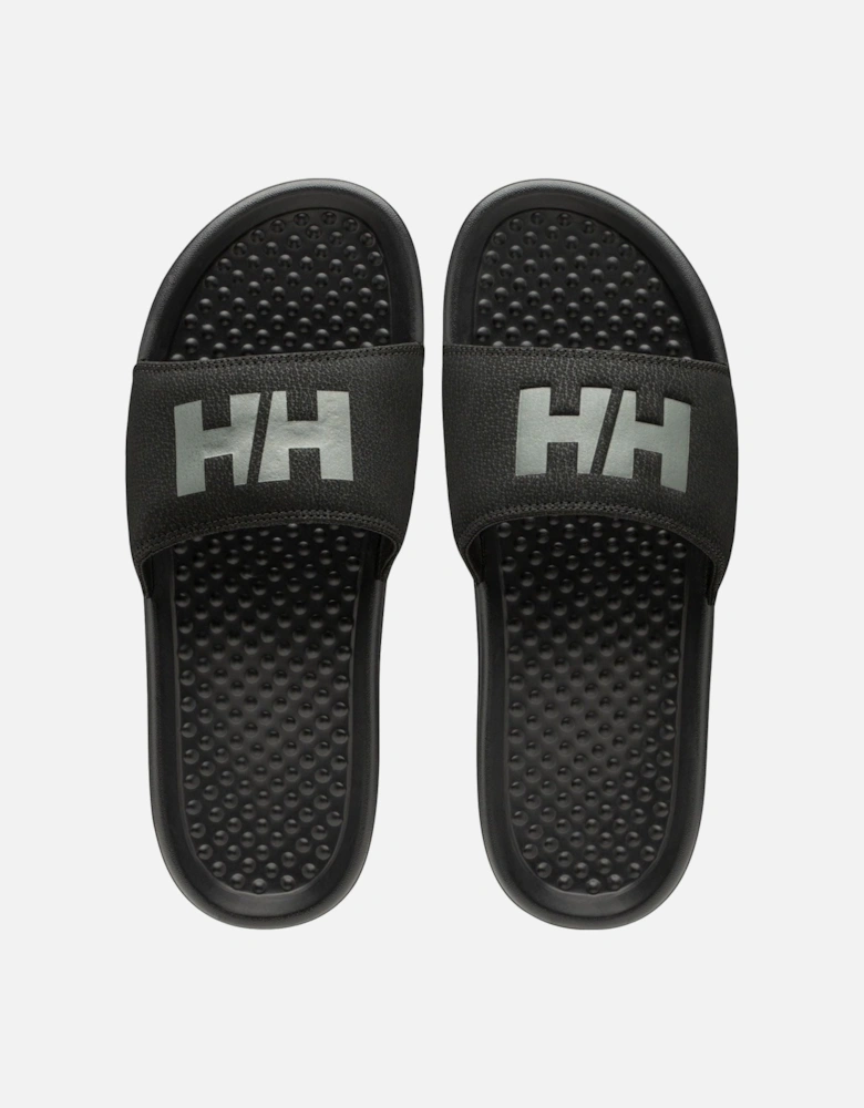 H/H Slide Polyurethane Women's Black/Gunmetal Slides