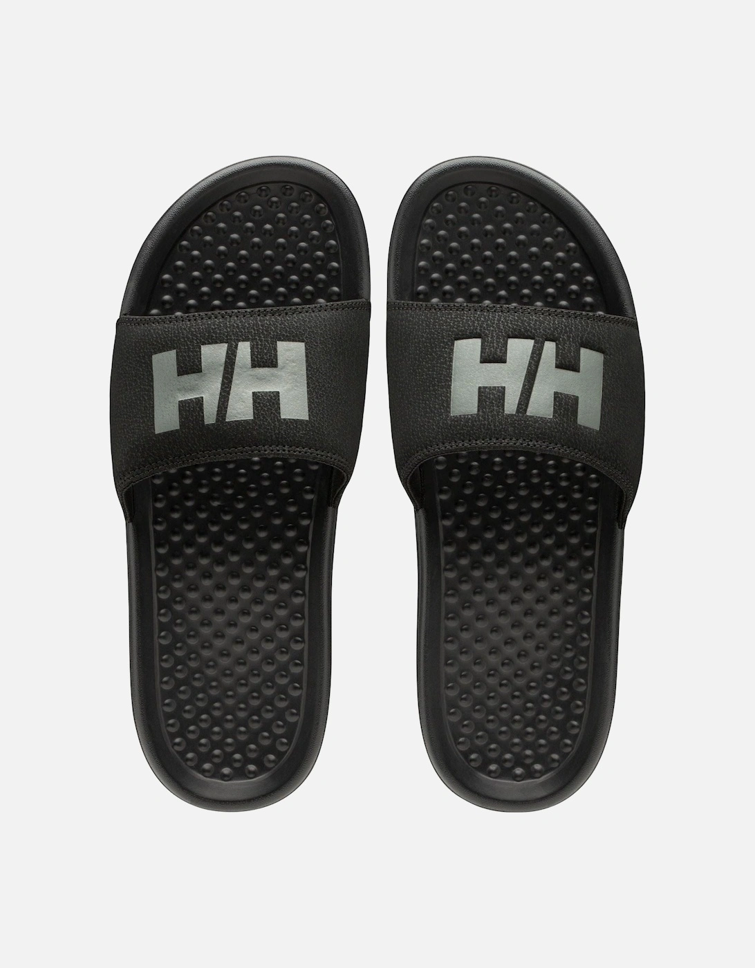 H/H Slide Polyurethane Women's Black/Gunmetal Slides