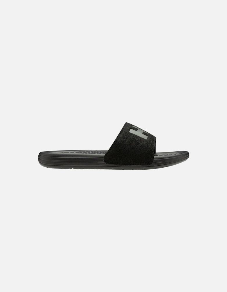 H/H Slide Polyurethane Women's Black/Gunmetal Slides