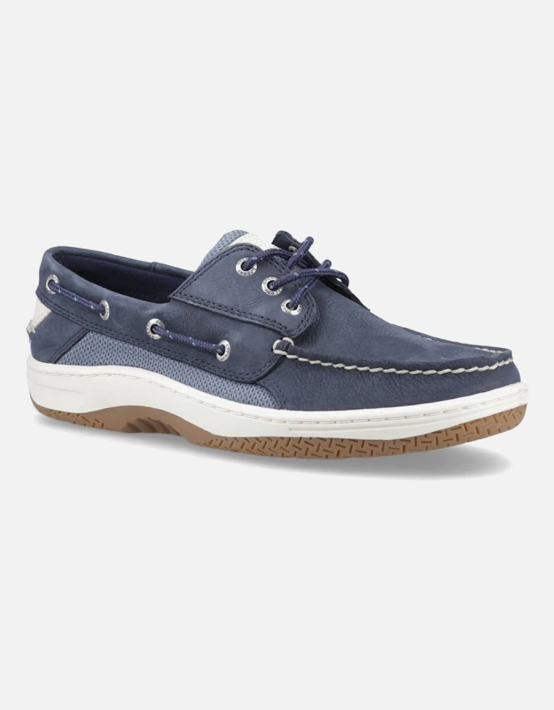 Sperry Billfish 3 Eye Leather Men's Navy Boat Shoes