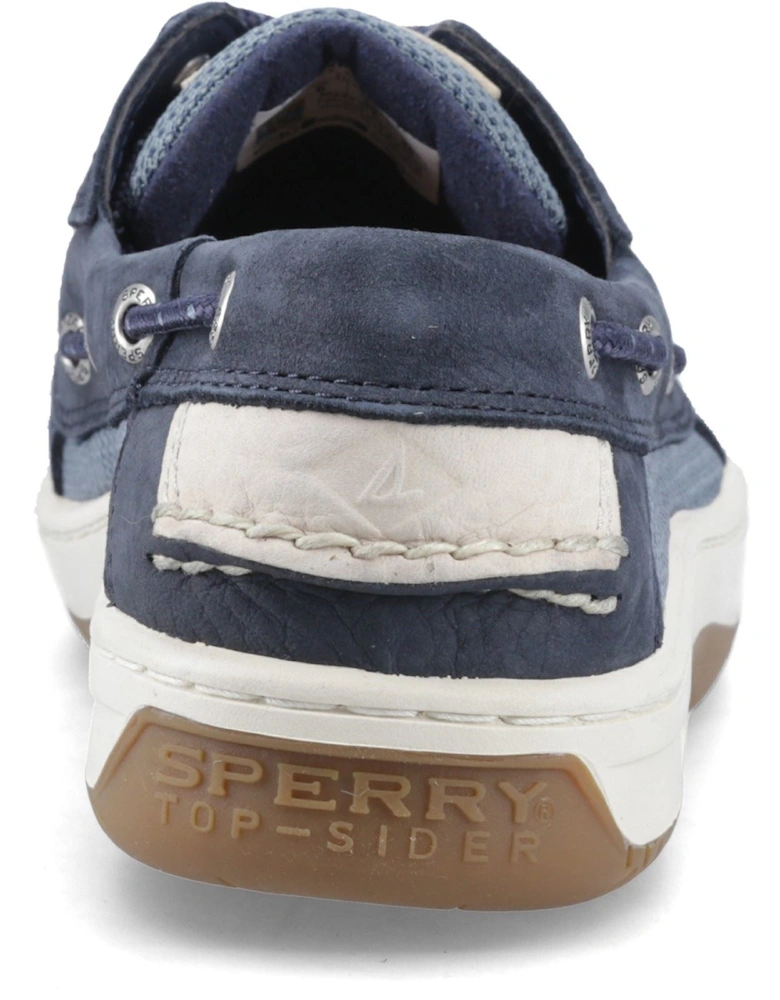 Sperry Billfish 3 Eye Leather Men's Navy Boat Shoes