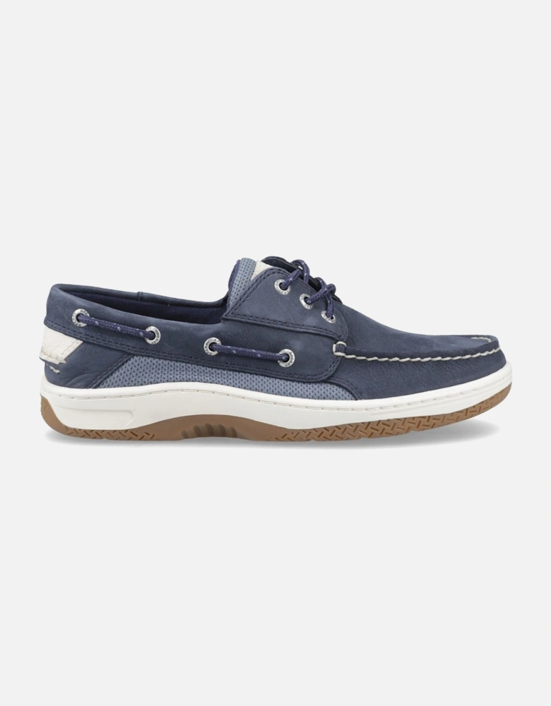 Sperry Billfish 3 Eye Leather Men's Navy Boat Shoes