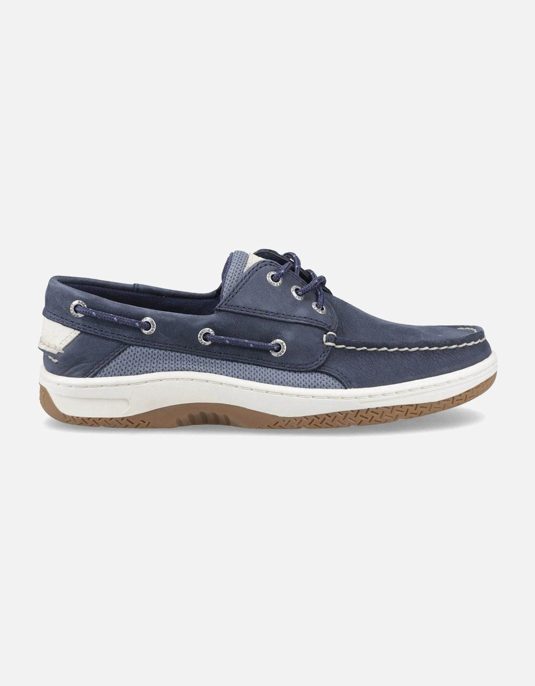 Sperry Billfish 3 Eye Leather Men's Navy Boat Shoes