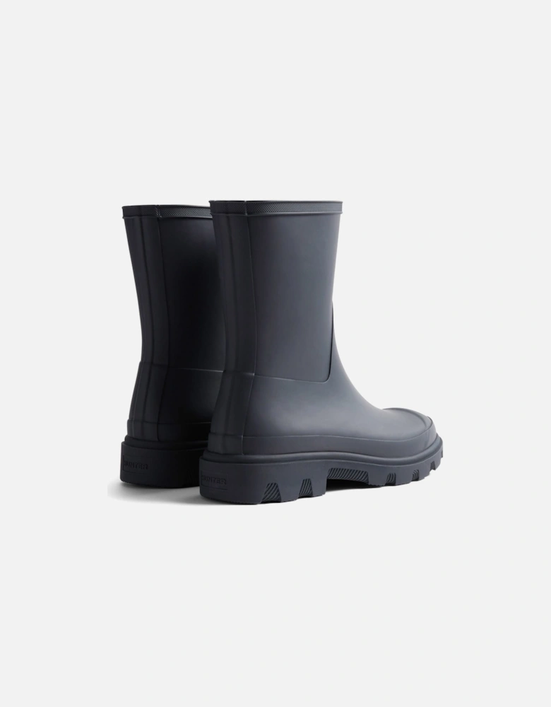 Downpour Short Boot Rubber Women's Navy Wellington Boots