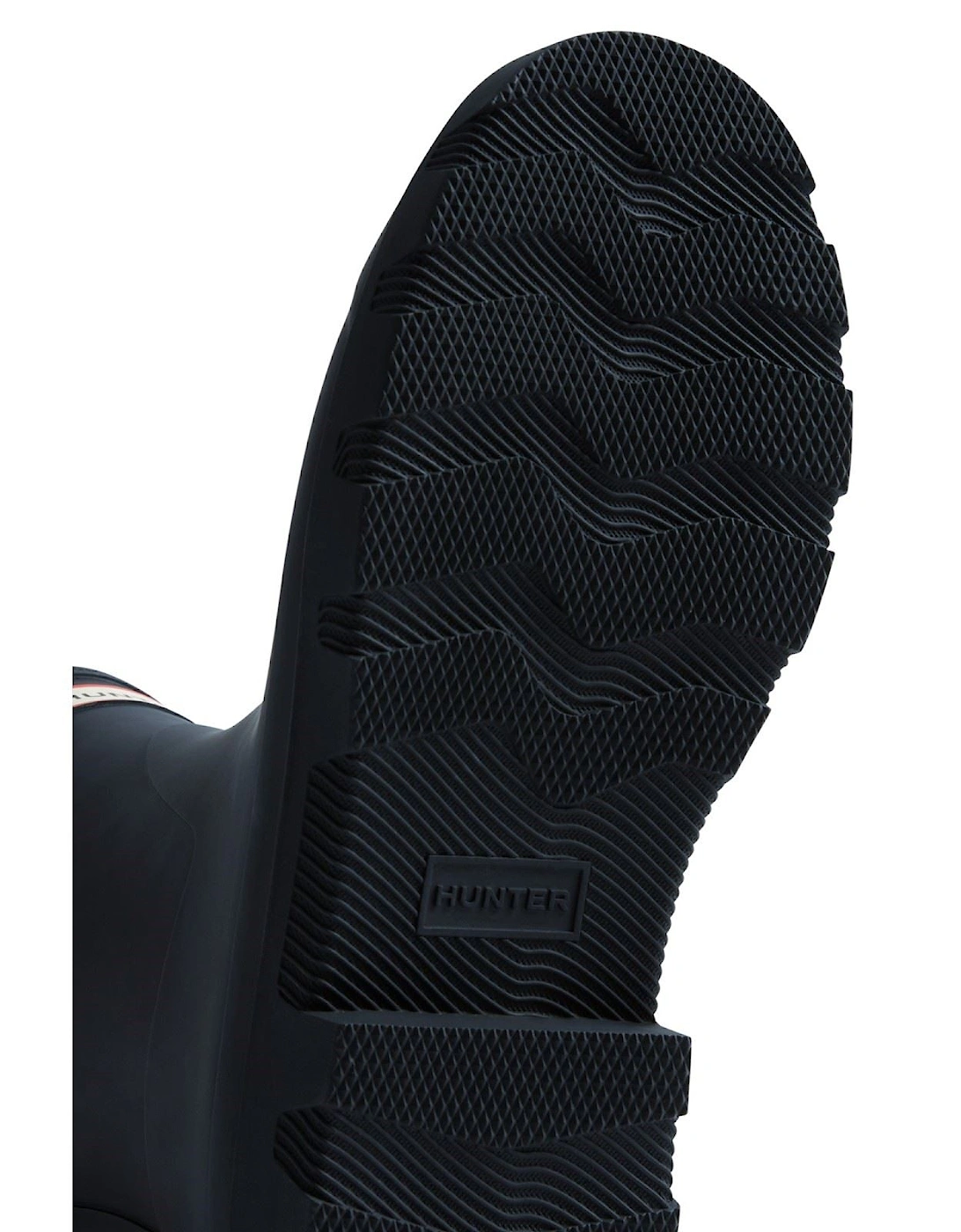 Downpour Short Boot Rubber Women's Navy Wellington Boots