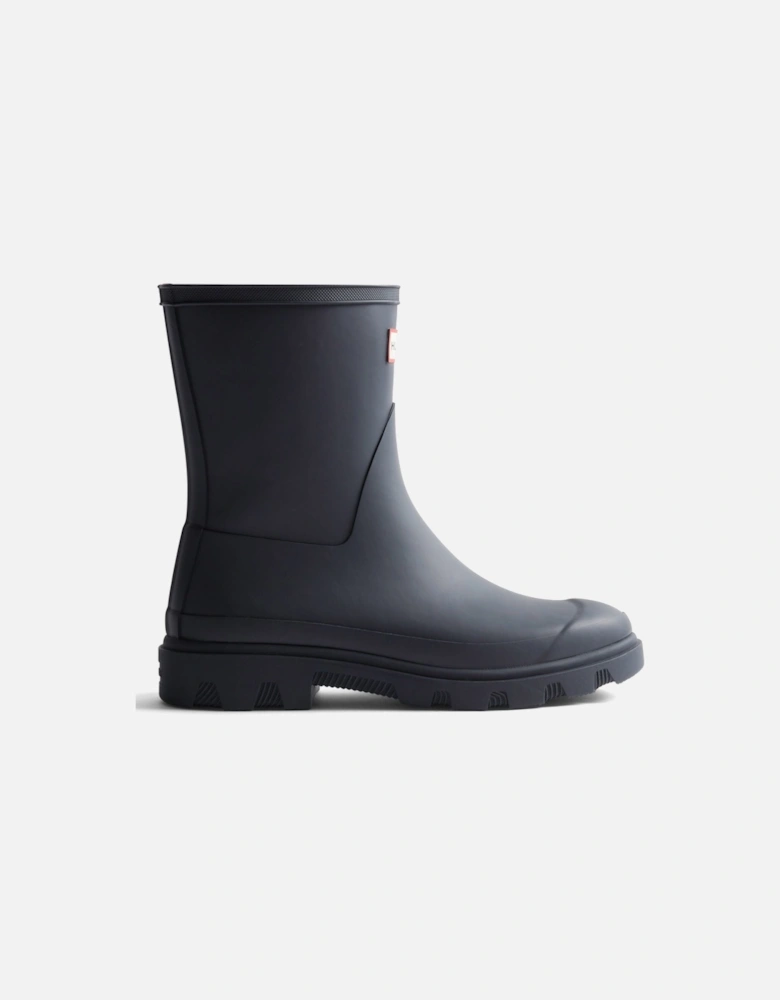 Downpour Short Boot Rubber Women's Navy Wellington Boots