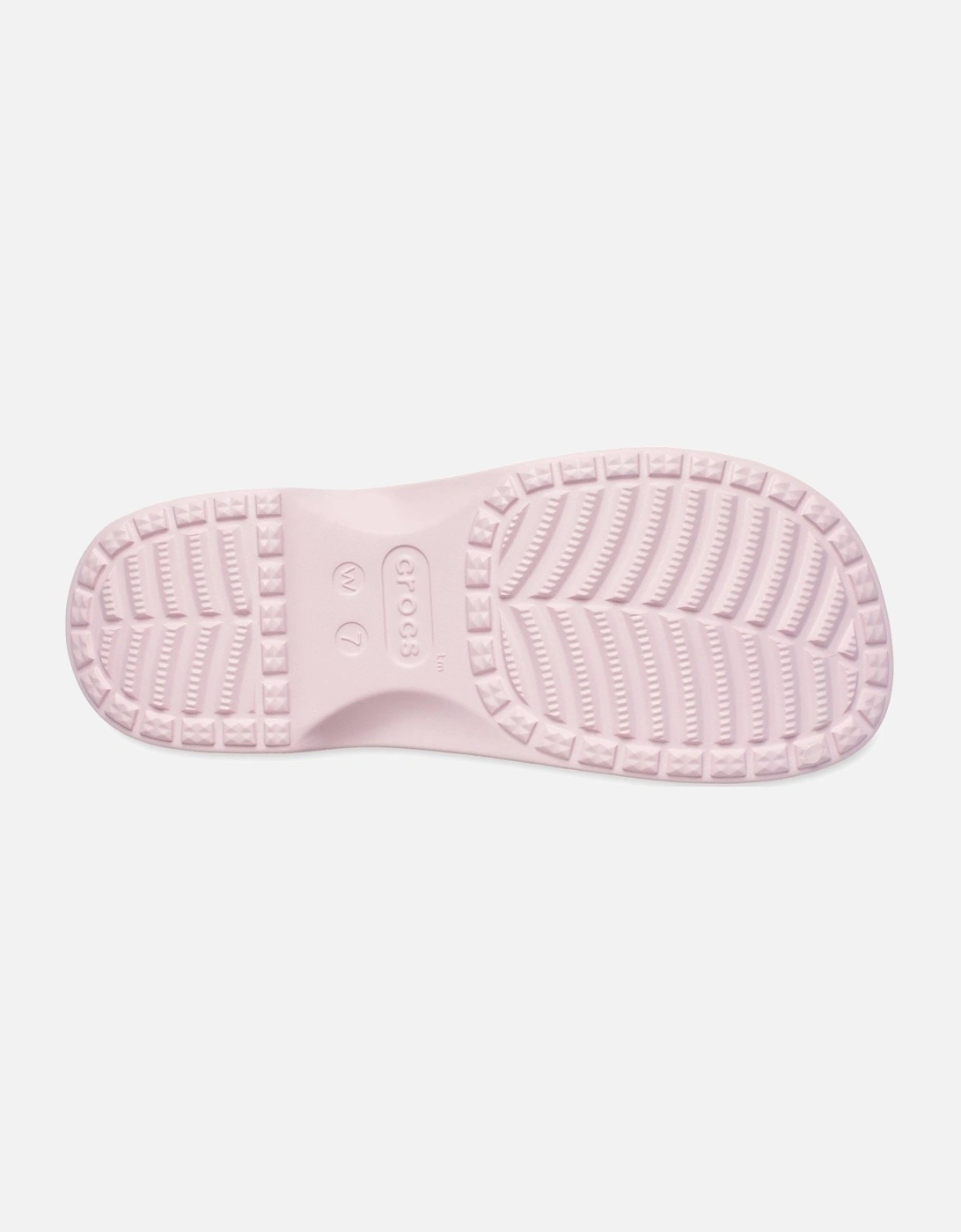 Classic Cross Strap Thermoplastic Women's Pink Milk Sandals