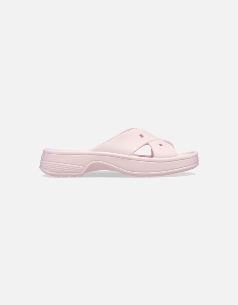 Classic Cross Strap Thermoplastic Women's Pink Milk Sandals