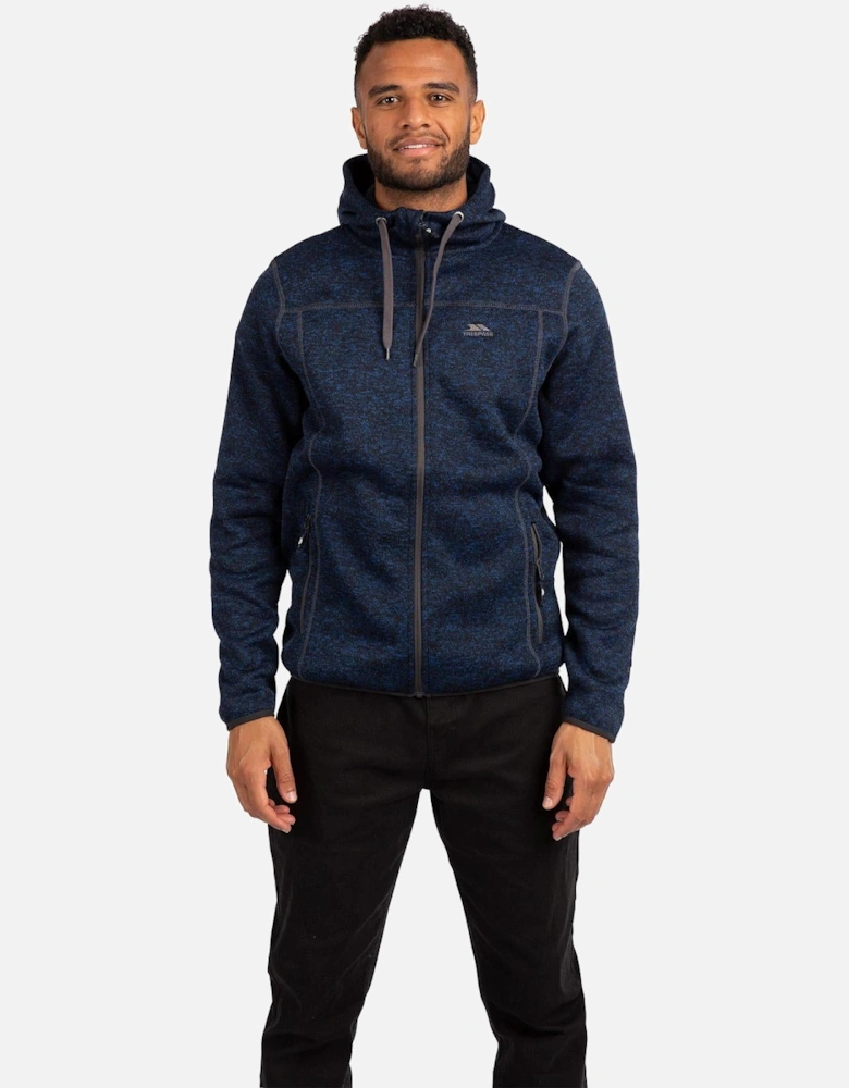 Mens Odeno Hooded Full Zip Fleece Jacket