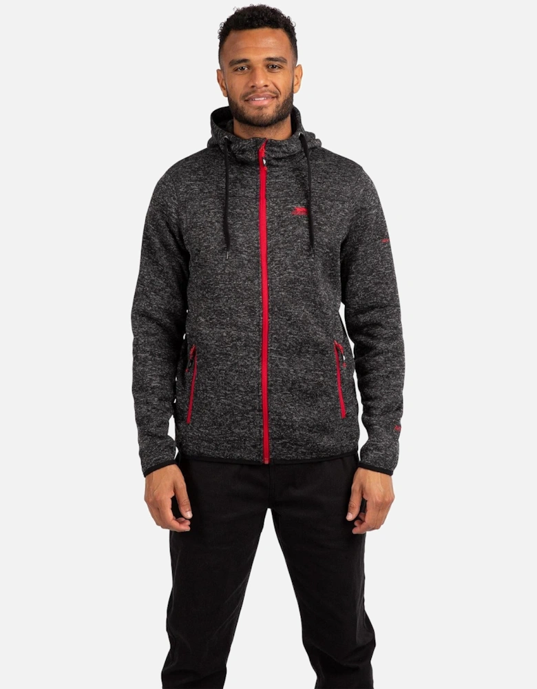 Mens Odeno Hooded Full Zip Fleece Jacket
