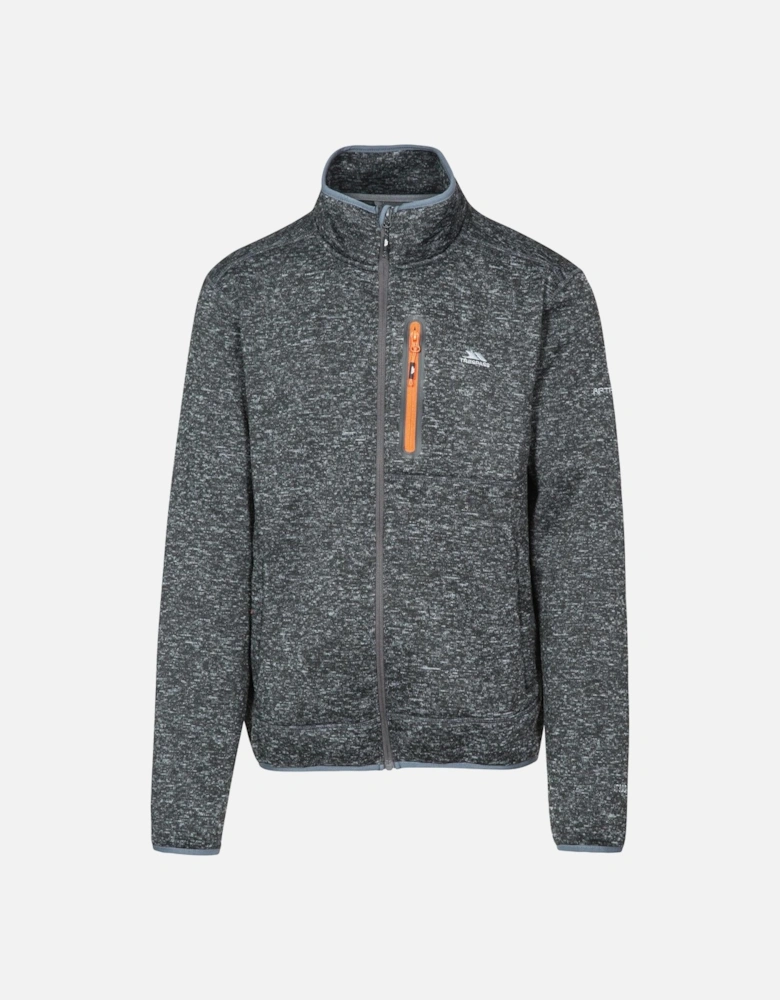 Trespass Mens Bingham Full Zip Heavyweight Fleece Jacket