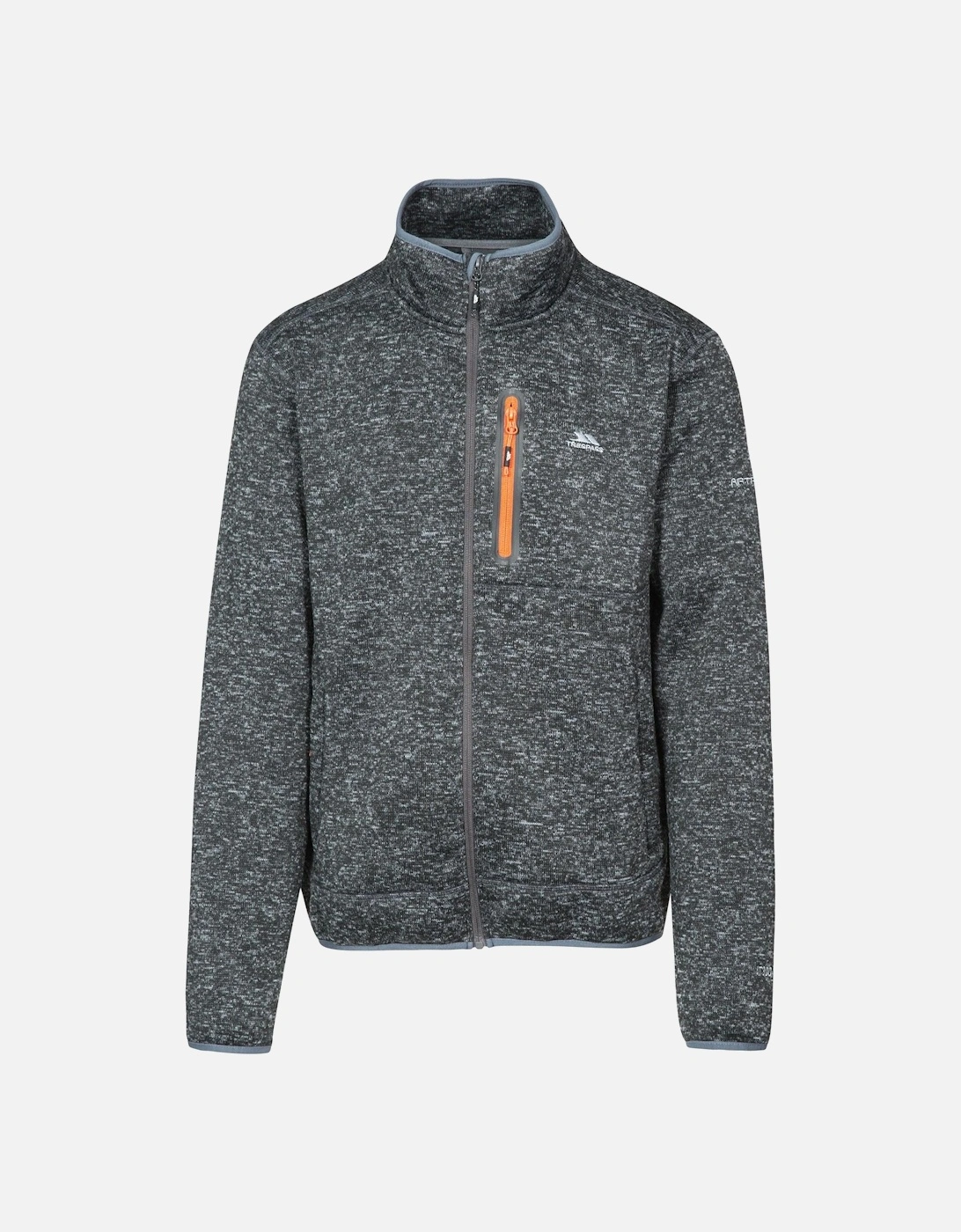 Trespass Mens Bingham Full Zip Heavyweight Fleece Jacket