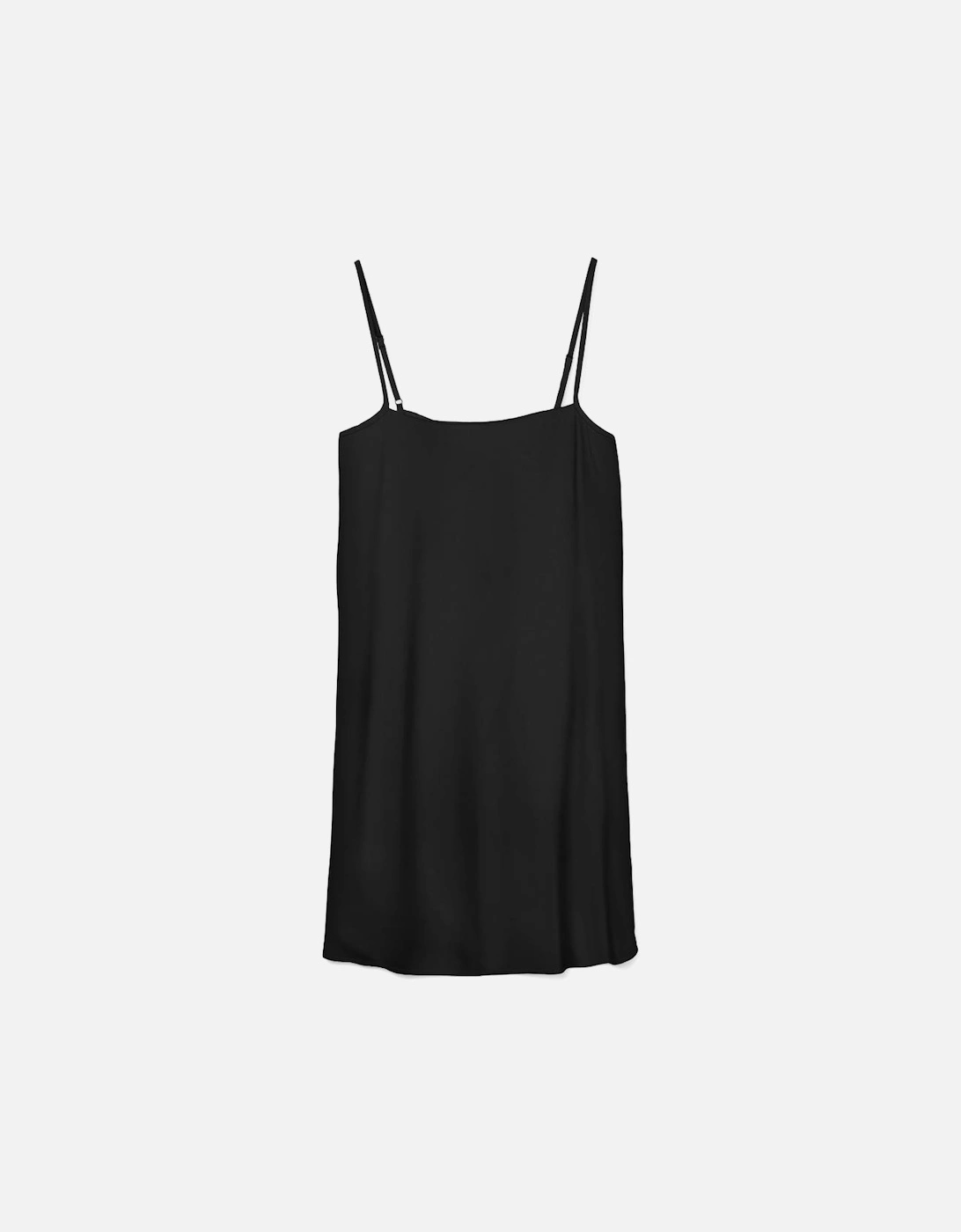 Easy Joy Short Singlet Dress Black
