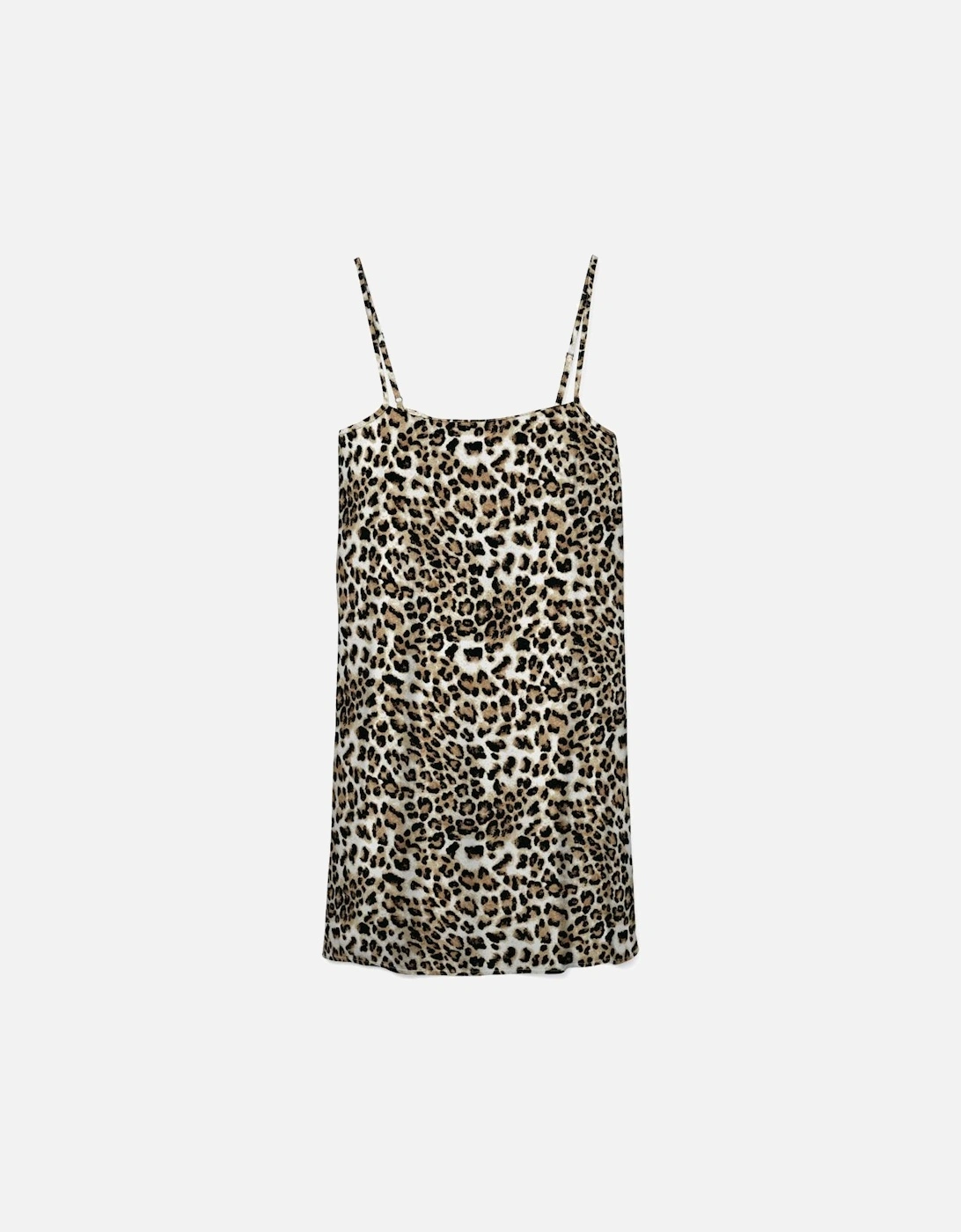 Easy Joy Short Singlet Dress Tan Leo