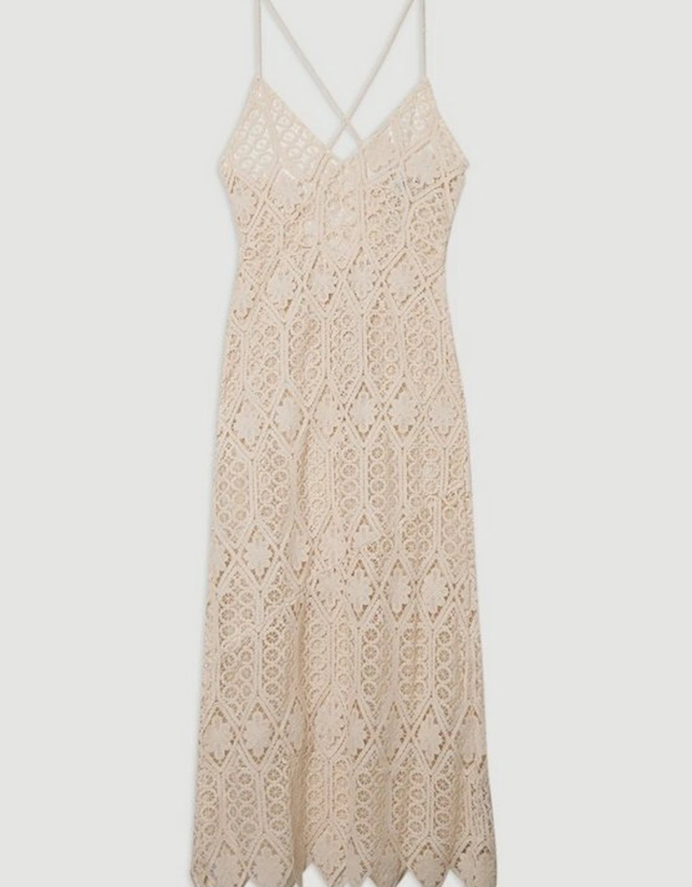 Beach Crochet Maxi Dress