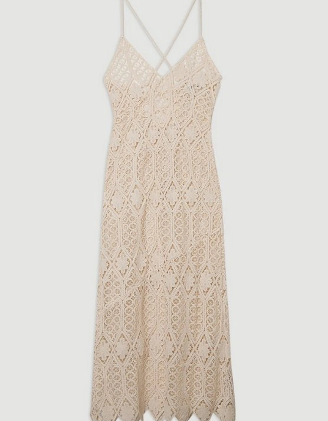 Beach Crochet Maxi Dress