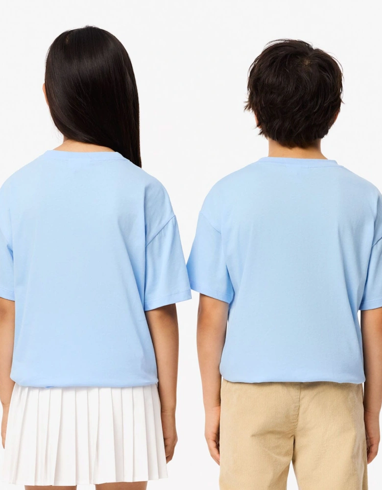 Juniors Crocodile Print T-Shirt