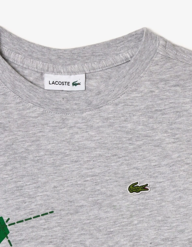 Juniors Crocodile Graphic Cotton T-Shirt