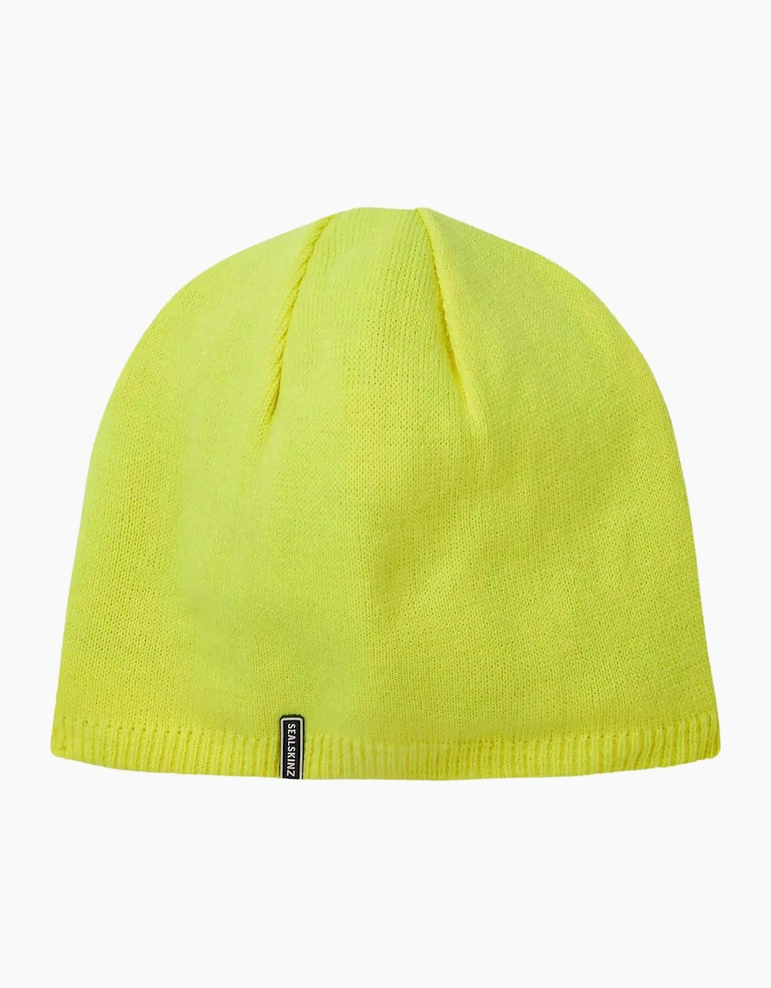 Sealskinz Men's Yellow Unisex Cley Waterproof Fine Knit Beanie  2XL