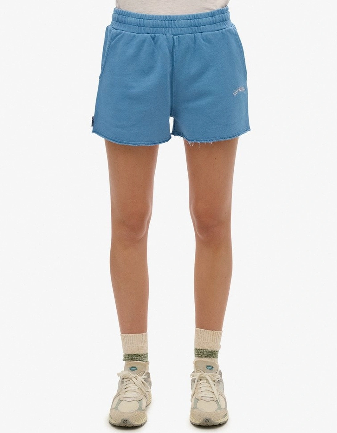 Women's Essential Logo GD Shorts Copen Blue, 5 of 4
