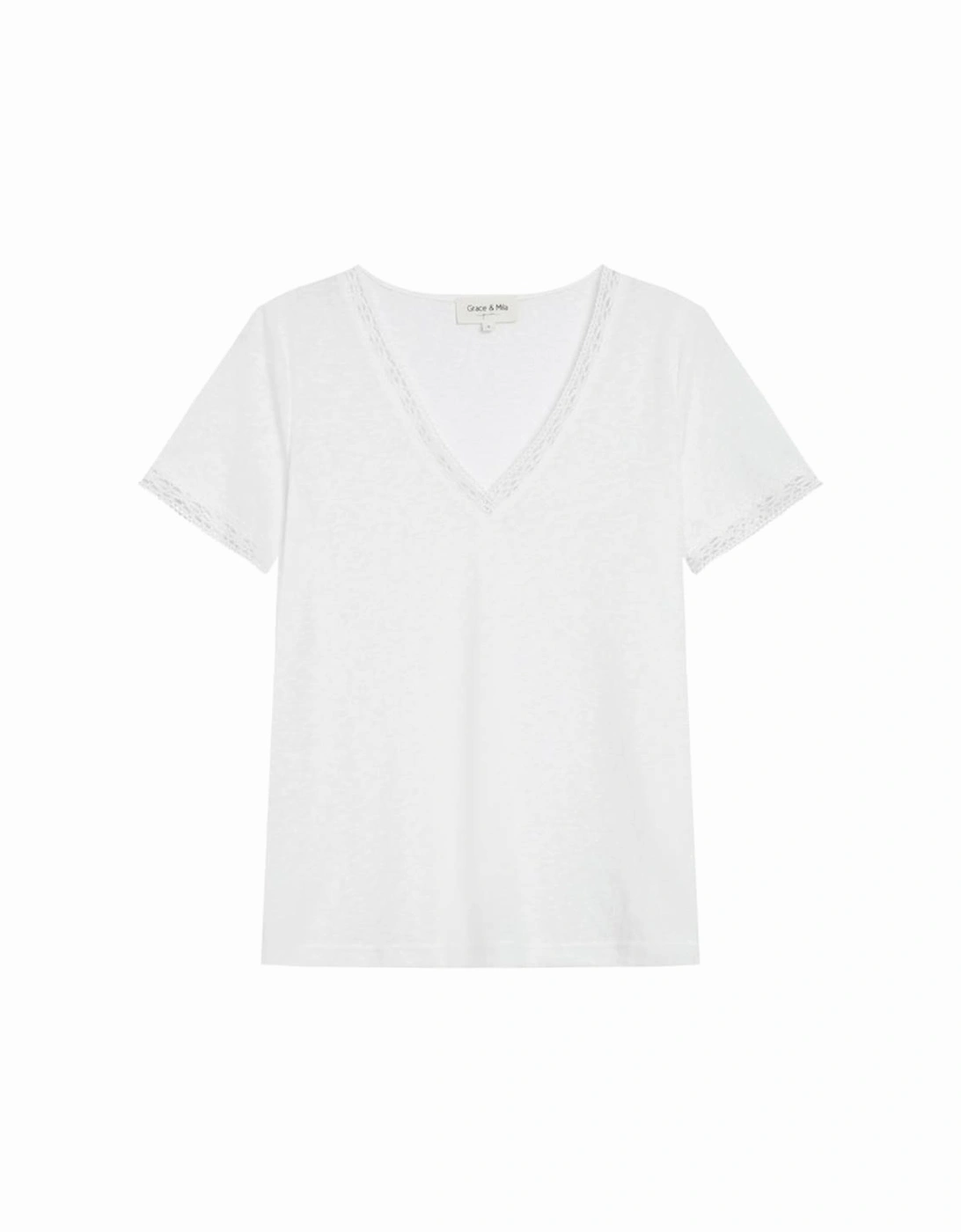 Grace & Mila Women's Rome T-Shirt Ecru