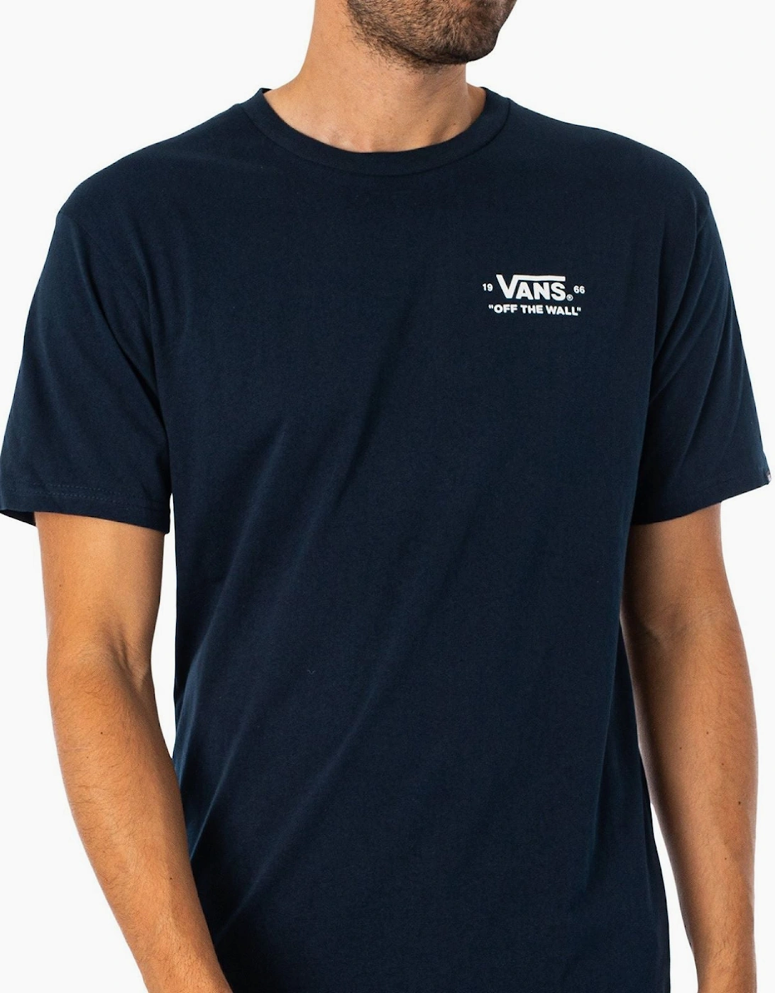Vans Men's Vans Mens Essentials Short Sleeve Cotton T-Shirt - Navy