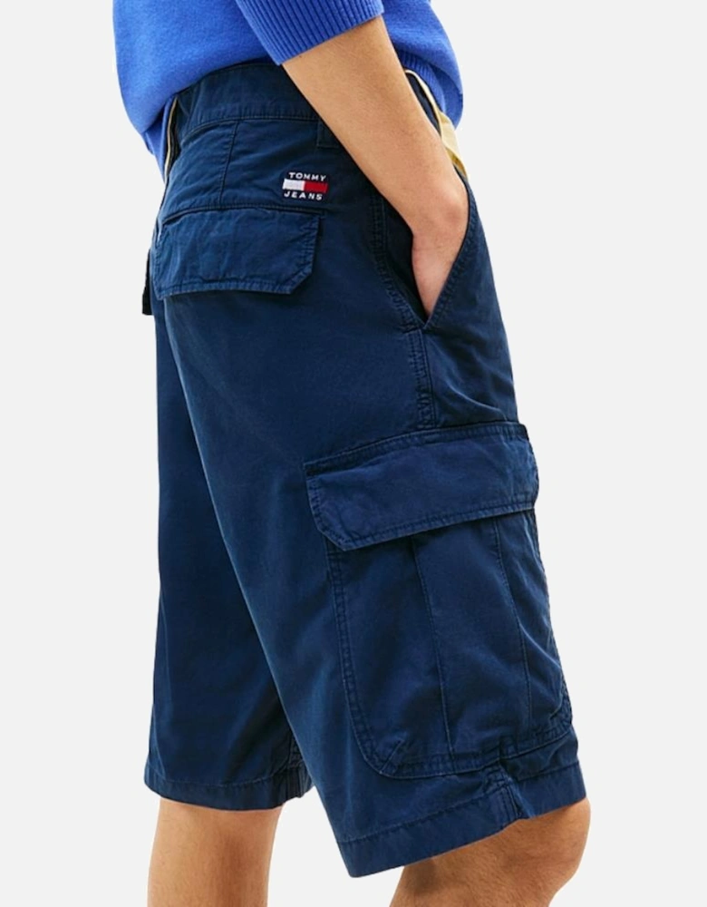 TJM Otis Twill Reg Cargo Short - Dark Night Navy