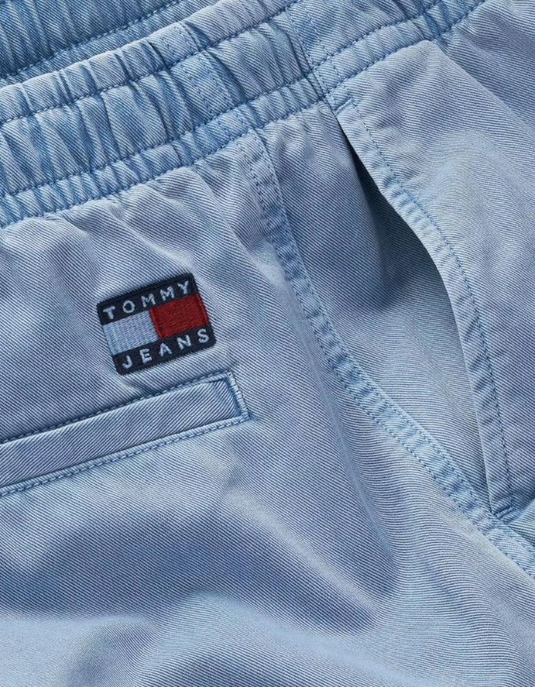 TJM Twill Loose Beach Short - Colorado Blue