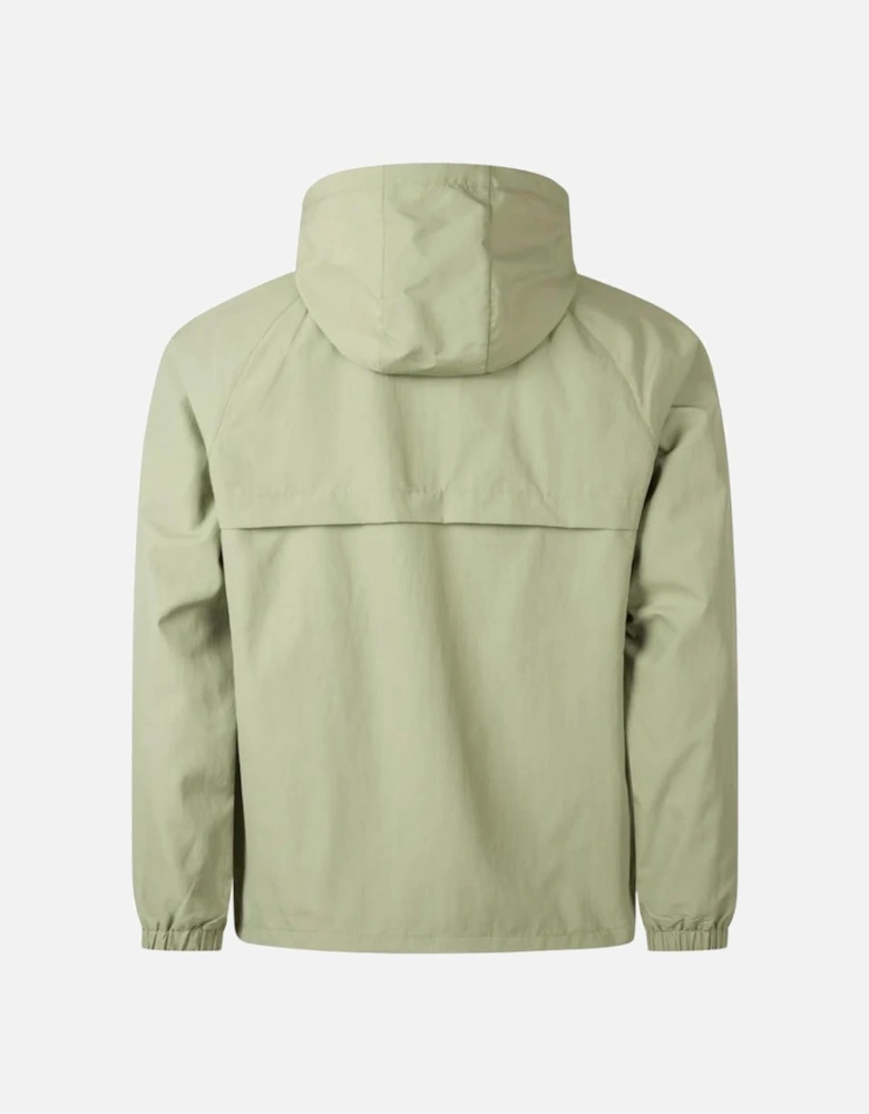 Taslan Hooded Shell Jacket - Olive Mint