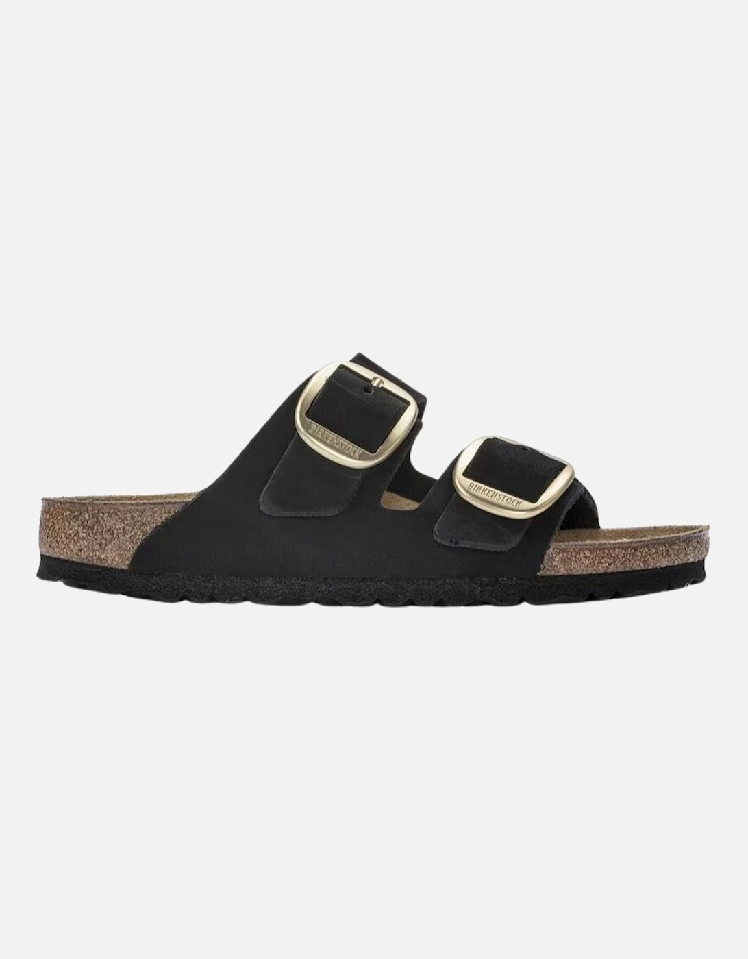 Big Buckle Nubuck Leather - Black, 7 of 6