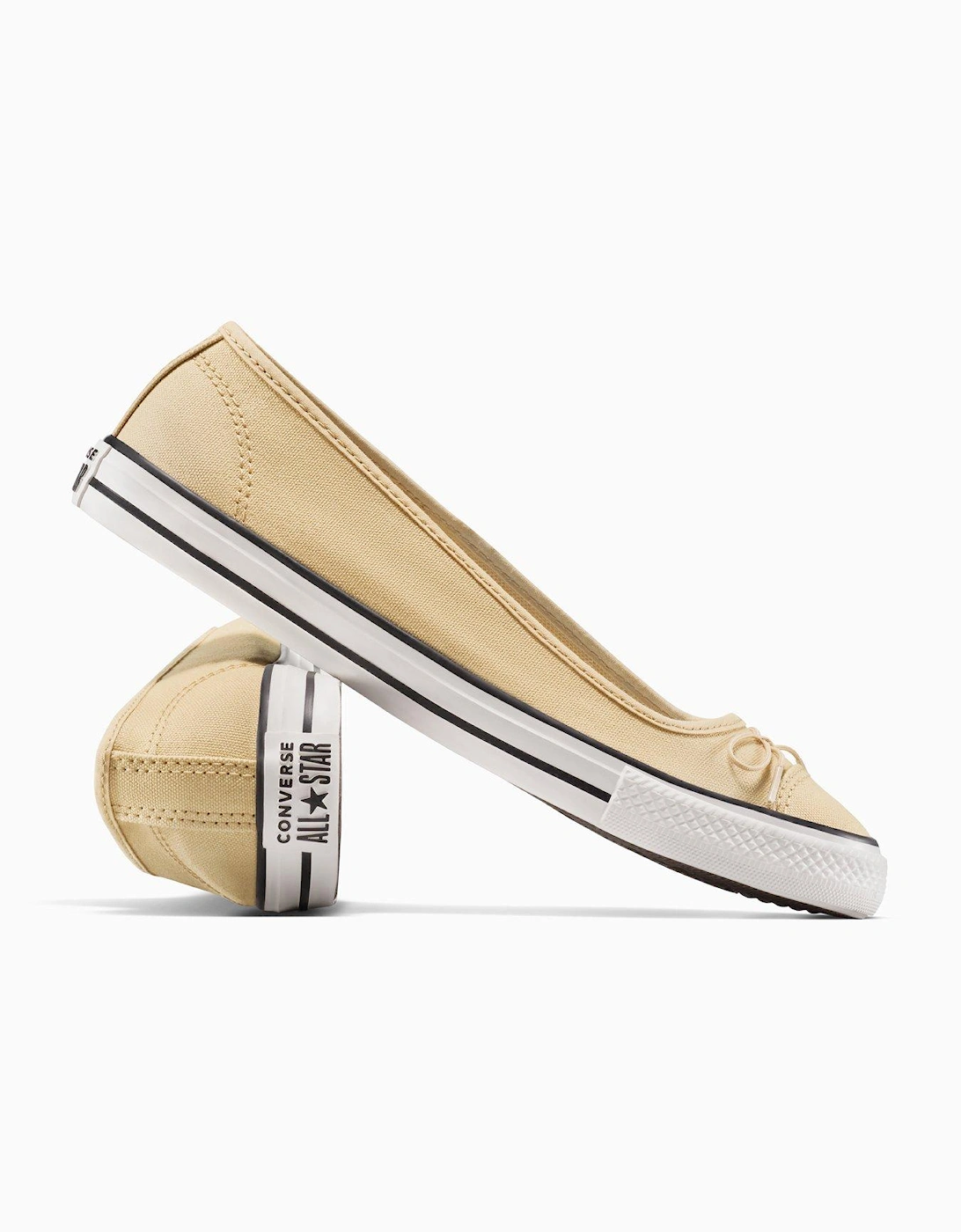 Chuck Taylor All Star Dainty Ballerina - Coastal Dune/Egret/Black