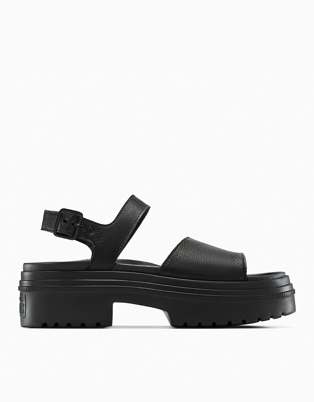CHUCK TAYLOR ALL STAR LUGGED HEEL SANDAL - BLACK, 8 of 7