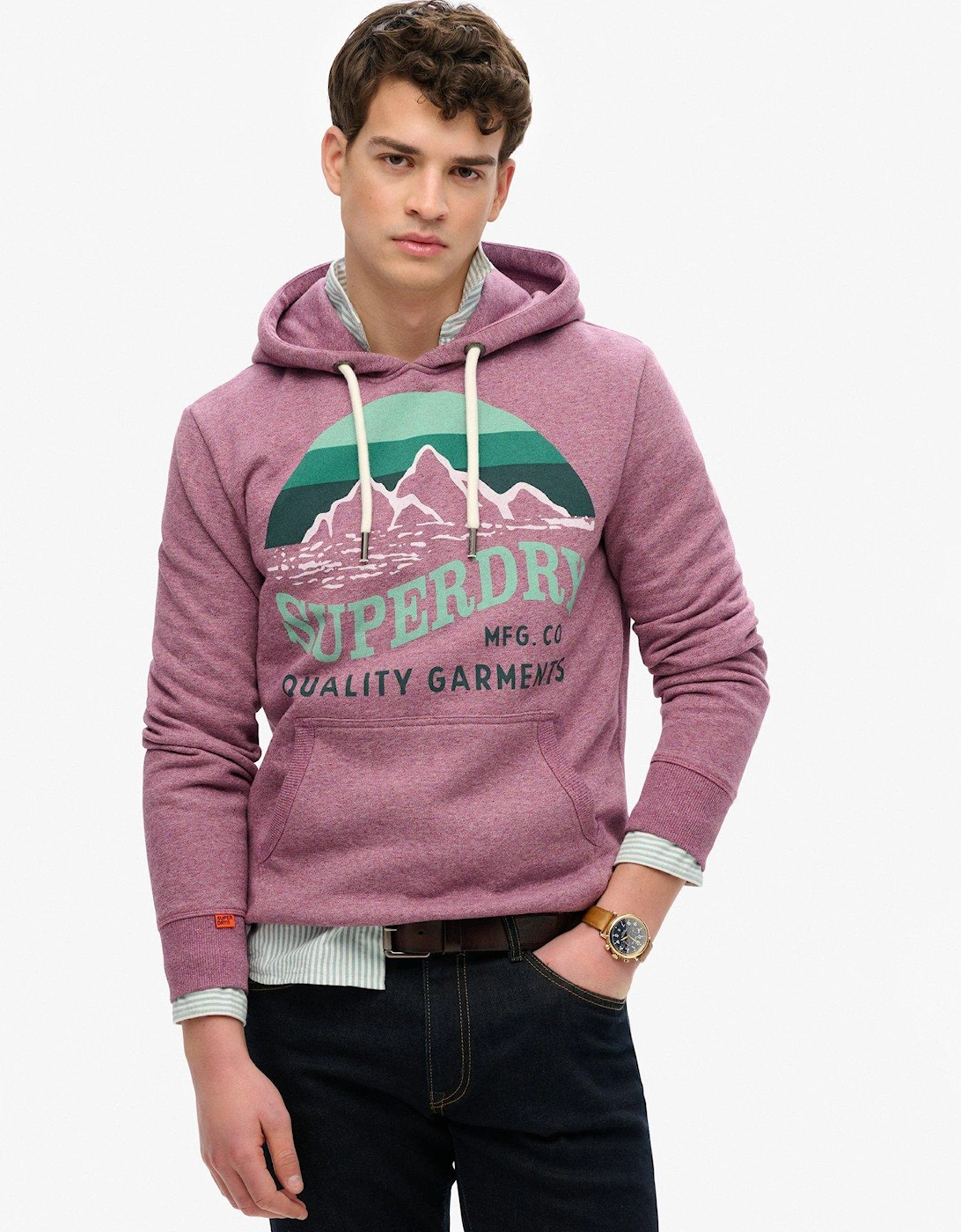 CL Great Outdoors Relaxed Hoodie - Dark Red, 2 of 1